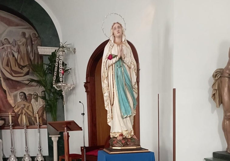 Roquetas hará el traslado de la Virgen de Lourdes el próximo 28 de diciembre